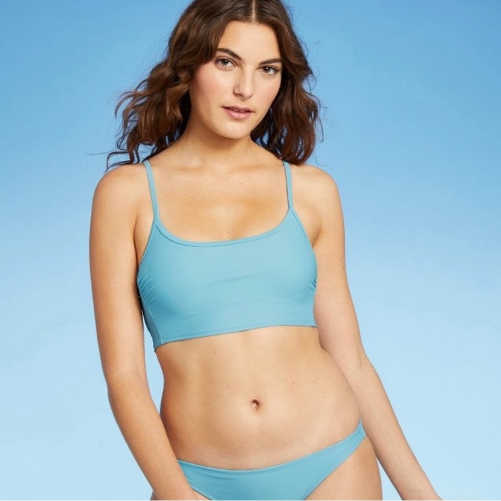 Xhilaration Juniors Longline Bikini Top